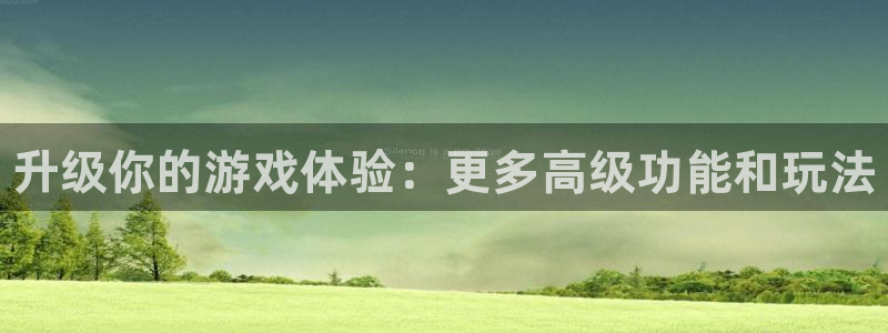 星欧娱乐官方登录网址：升级你的游戏体验：更多高级功能和玩法