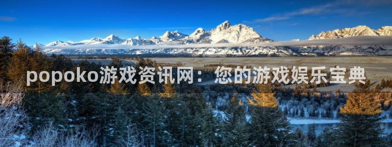 星欧娱乐直属：popoko游戏资讯网：您的游戏娱乐宝典